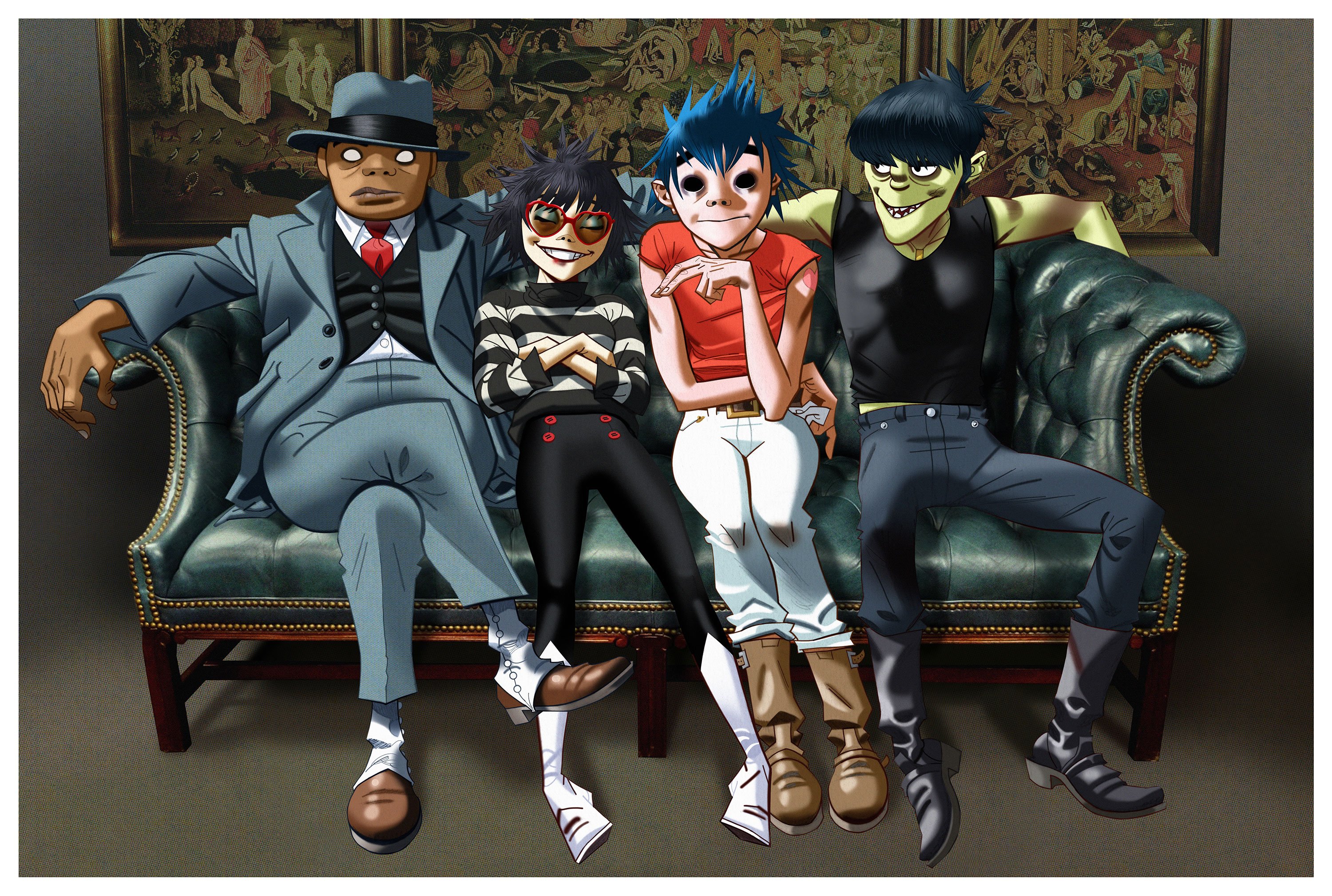Publicity image of Gorillaz